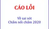 CÁO LỖI