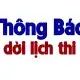 Thông Báo &amp;#8211; Dời ngày thi Tuyển sinh niên khóa 2020 &amp;#8211; 2021