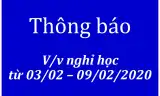 Thông báo nghỉ học