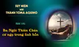 Suy niệm với Thánh Tôma Aquinô - Mùa Phục Sinh - Bài 16