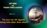 Suy niệm với Thánh Tôma Aquinô - Mùa Phục Sinh - Bài 37