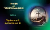 Suy niệm với Thánh Tôma Aquinô - Mùa Phục Sinh - Bài 38