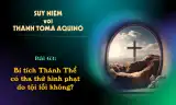Suy niệm với Thánh Tôma Aquinô - Mùa Phục Sinh - Bài 63