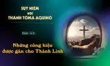 Suy niệm với Thánh Tôma Aquinô - Mùa Phục Sinh - Bài 53