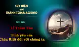 Suy niệm với Thánh Tôma Aquinô - Mùa Phục Sinh - Bài 66 - Lễ Thánh Tâm