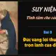 Suy niệm tĩnh tâm các tu sĩ - Bài 8