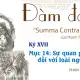 Đàm đạo về “Summa Contra Gentiles” của thánh Tôma Aquinô - Kỳ XVII