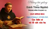 Những bài giảng của Thánh Tôma Aquinô trong năm phụng vụ - Mùa Giáng Sinh - Lễ Hiển Linh